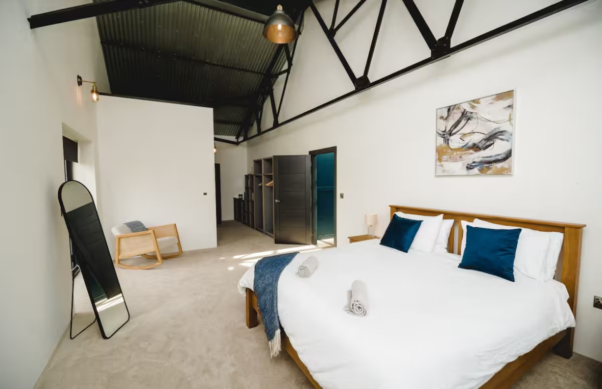 Staged property interior detail