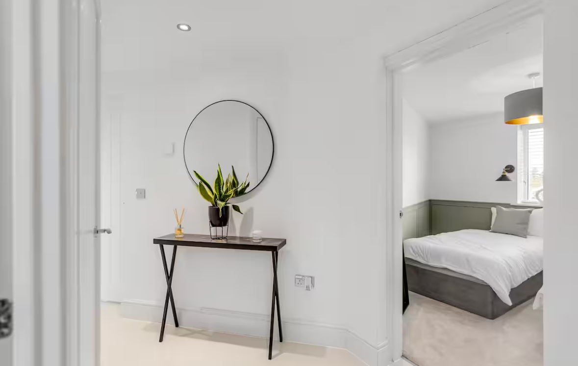 Serviced accommodation room